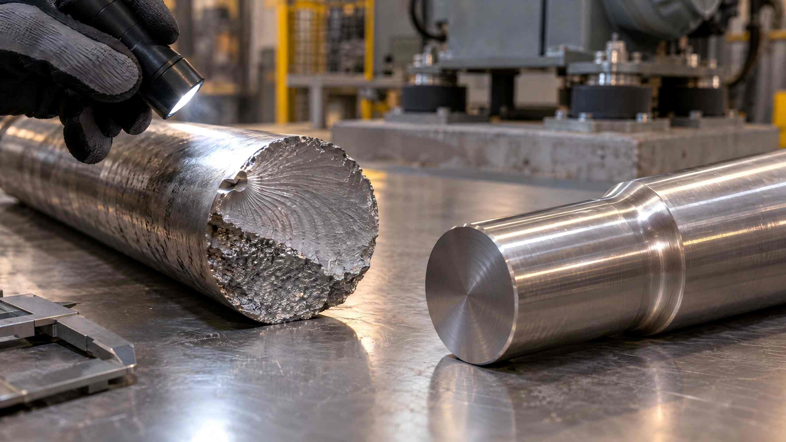 Fatigue Fracture Steel Bar